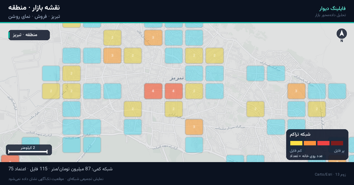 قیمت آپارتمان در منطقه تبریز؛ تحلیل بازار فروش، قیمت هر متر و راهنمای خرید و فروش