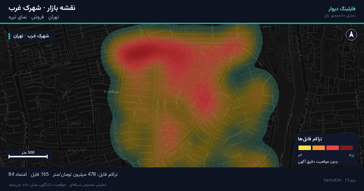 قیمت آپارتمان در شهرک غرب تهران؛ تحلیل بازار فروش، قیمت هر متر و راهنمای خرید و فروش