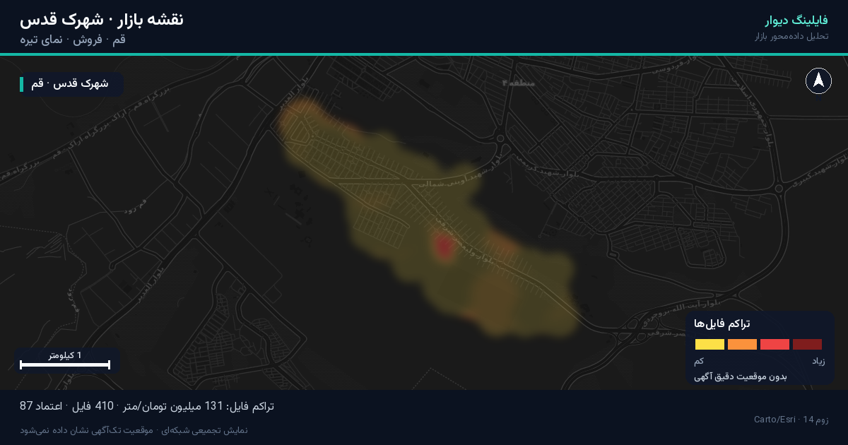 قیمت آپارتمان در شهرک قدس قم؛ تحلیل بازار فروش، قیمت هر متر و راهنمای خرید و فروش